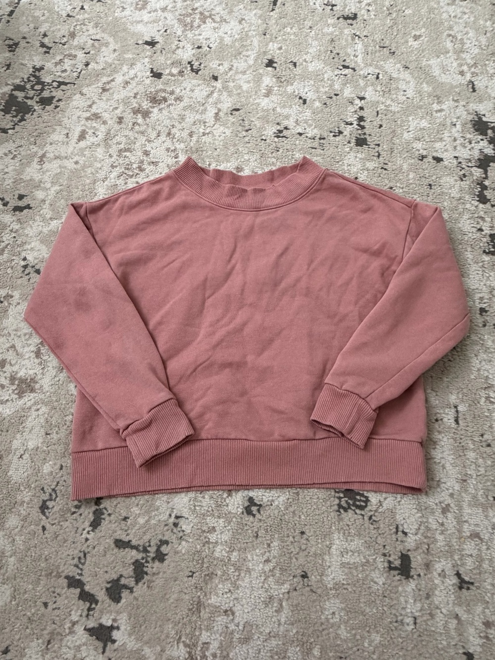 Aerie Pink Pullover Sweatshirt Size Medium